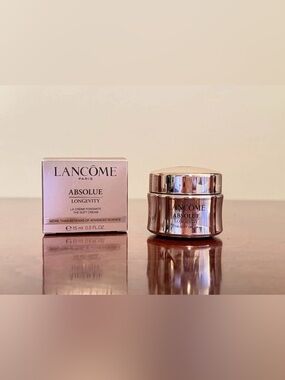 Lancome Absolue Longevity The Soft Cream Travel Size: 0.5 fl oz | 15mL NIB